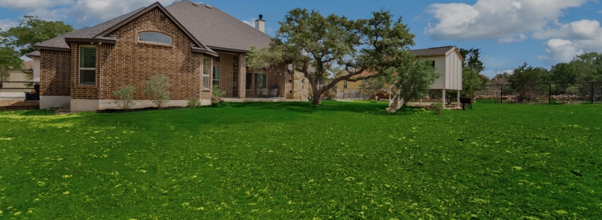 Residential Lawn Mowing Garland