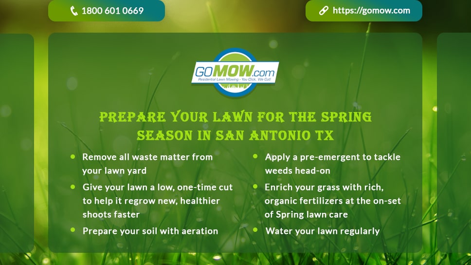 Prepare Your Lawn For The Spring Season In San Antonio TX
