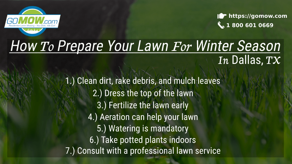 How To Prepare Your Lawn For Winter Season In Dallas, TX
