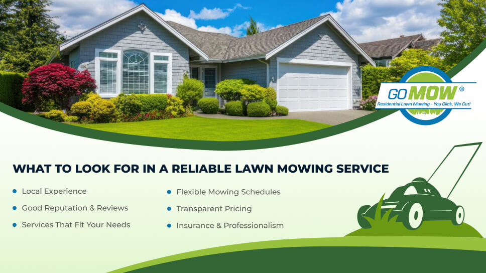What to Look for When Choosing a Reliable Lawn Mowing Service