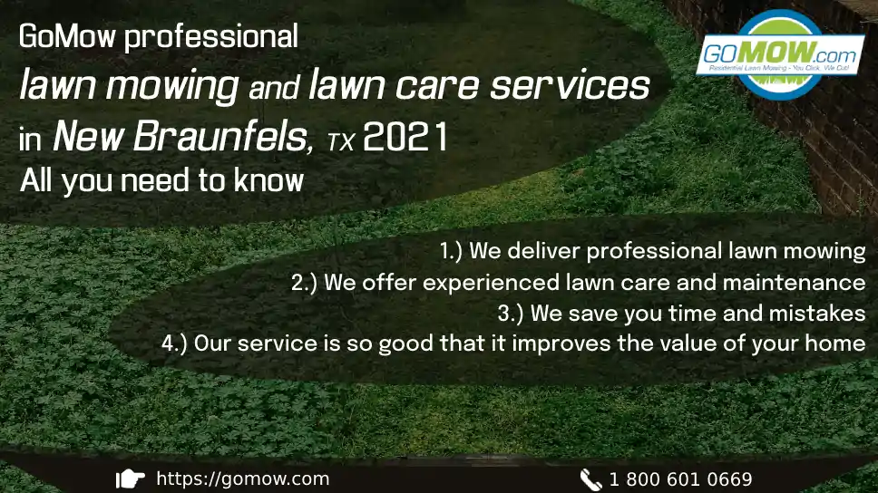 GoMow Professional Lawn Mowing And Lawn Care Services In New Braunfels, TX 2021: All You Need To Know