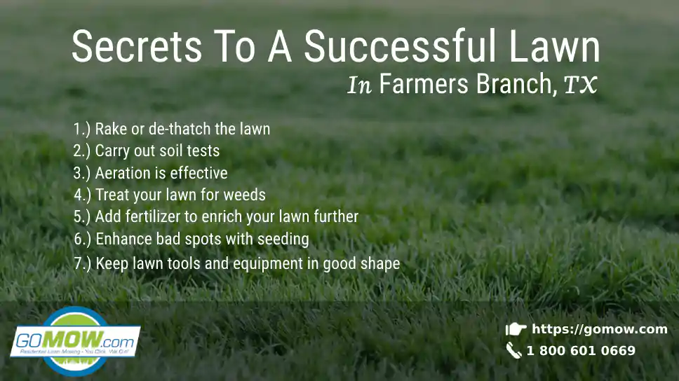 Secrets To A Successful Lawn In Farmers Branch, TX